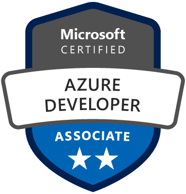 Azure Developer Associate certification